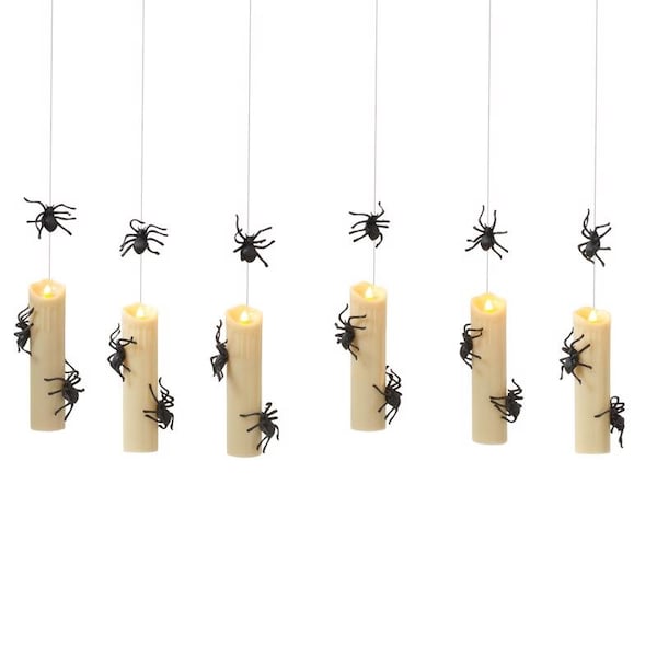 Gerson 839 in Spider Candles Hanging Decor 2589890 - main